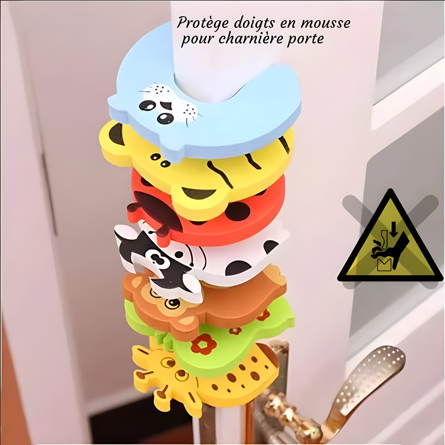 Protection mousse fermeture de portes