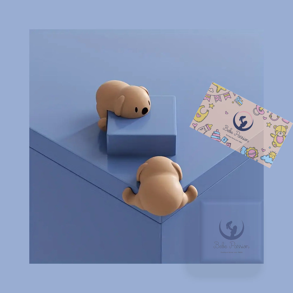 Ourson Protecteur de coins - Bébé Passion