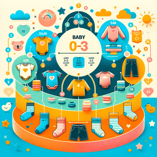 Guide sur la Taille des Vêtements pour Bébés (0-3 ans) - Europe